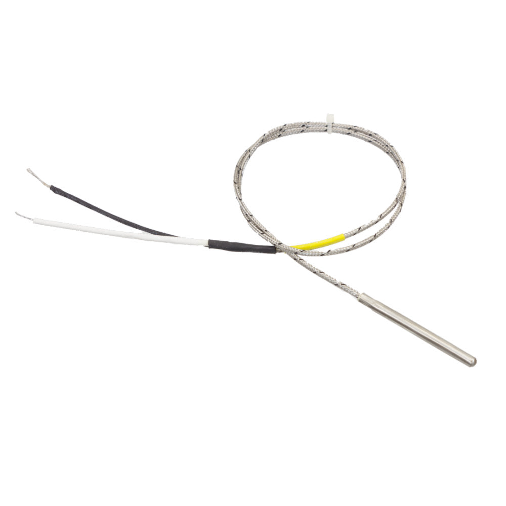 Thermocouple Type J 3/16" x 50mm 610mm s.st braided leads