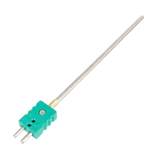 K Thermocouple 6 x 200mm with Standard Plug 1100 Deg C