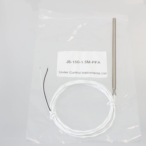 Thermocouple Sensor J-Type 6 x 150mm Probe